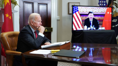 Ukraine crisis: In video call, Biden warns Xi of consequences for backing Russia