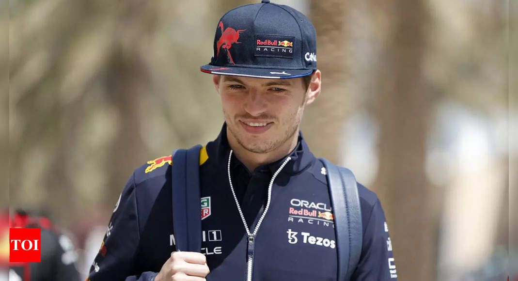 Champion Max Verstappen sets the pace in Bahrain GP practice | Racing News – Times of India