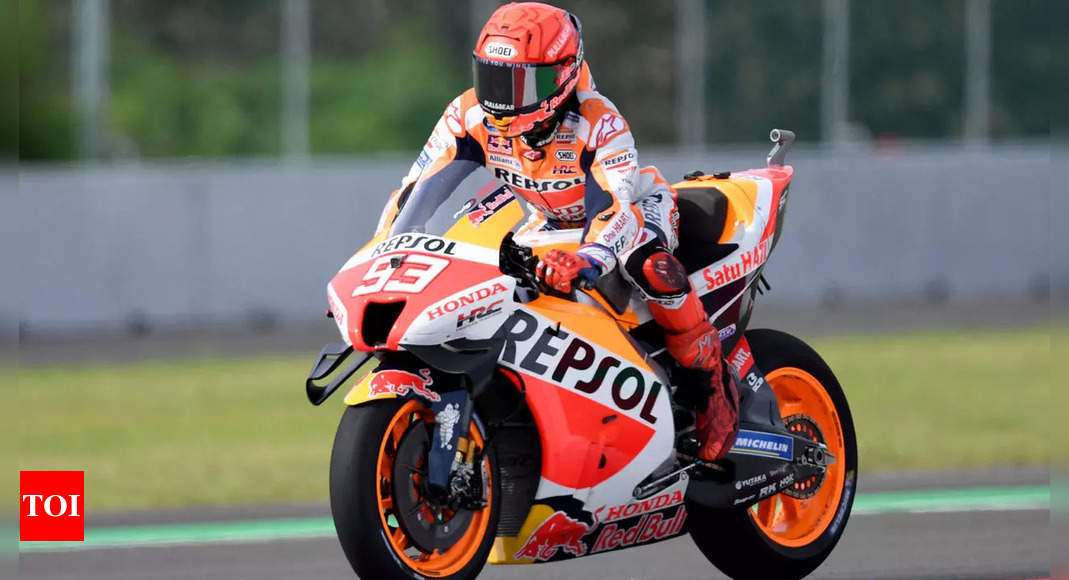 Mark Marquez puncaki latihan ketiga yang terpengaruh cuaca untuk MotoGP Indonesia |
