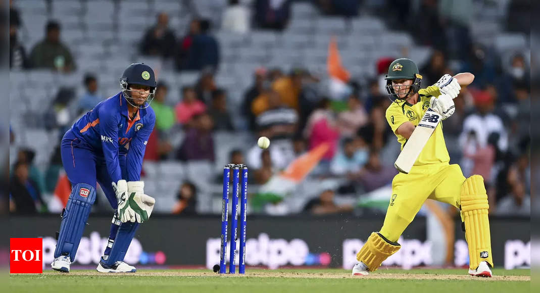 ICC Women’s World Cup: Meg Lanning, Alyssa Healy star as Australia enter semis with a six-wicket win over India | Cricket News – Times of India