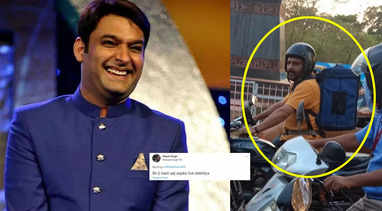 Kapil Sharma's hilarious reaction after fan tweets about finding his doppelganger in a delivery personnel. Check out!