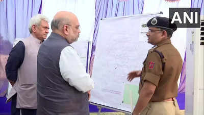 Shah reviews security situation in J&K, calls for proactive operations against terrorists