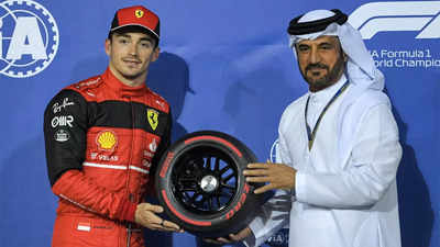 F1: Ferrari's Charles Leclerc on pole for season-opening Bahrain Grand Prix