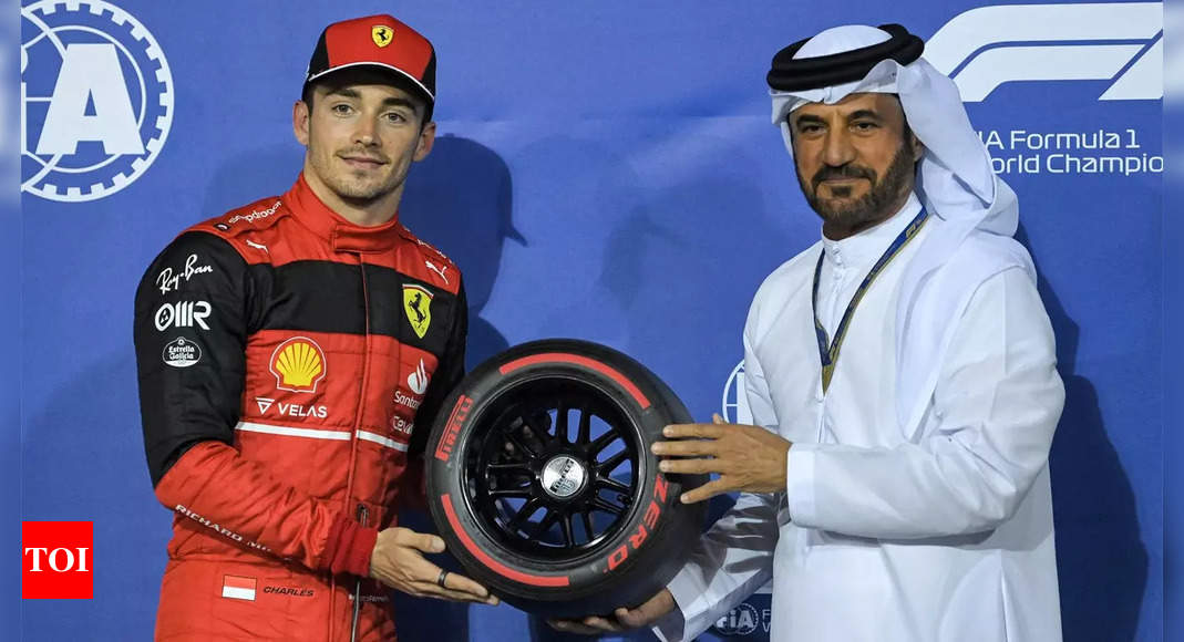 F1: Ferrari’s Charles Leclerc on pole for season-opening Bahrain Grand Prix | Racing News – Times of India