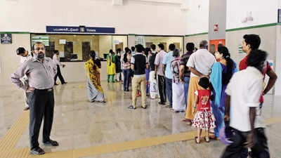 Chennai: Soon, buy suburban train ticket at metro stn