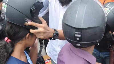 Of 270 fined, 85 were without helmets in Chandigarh