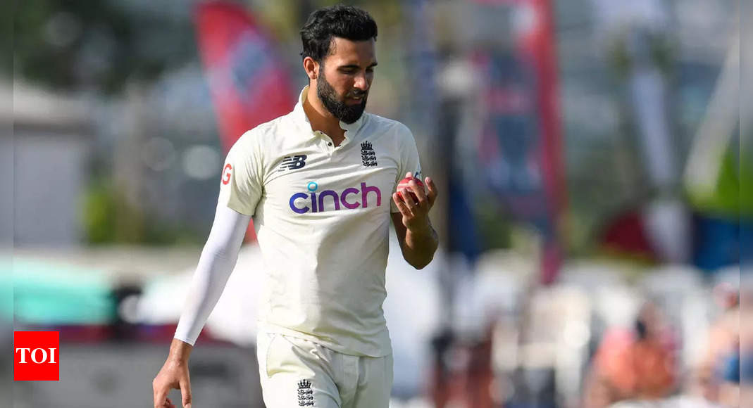 West Indies vs England: Saqib Mahmood explains the no-ball that cost him maiden Test wicket | Cricket News – Times of India