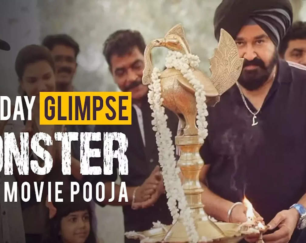 
Makers of Mohanlal starrer ‘Monster’ shares a glimpse from the puja ceremony
