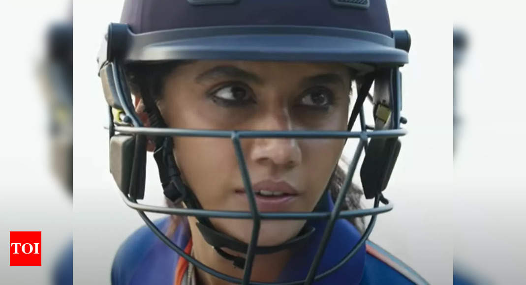 ‘Shabaash Mithu’ teaser: Taapsee Pannu takes her place on the cricket pitch to lead the Women in Blue as Captain Mithali Raj – Times of India