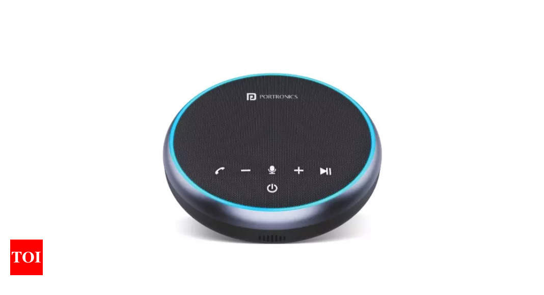 Portronics Communicate One portable wireless conference speaker launches in India