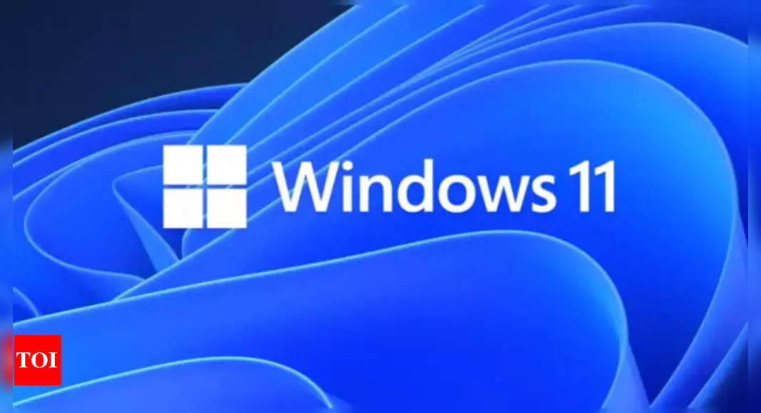 microsoft:  These Windows 11 users may soon see a watermark on their desktop – Times of India