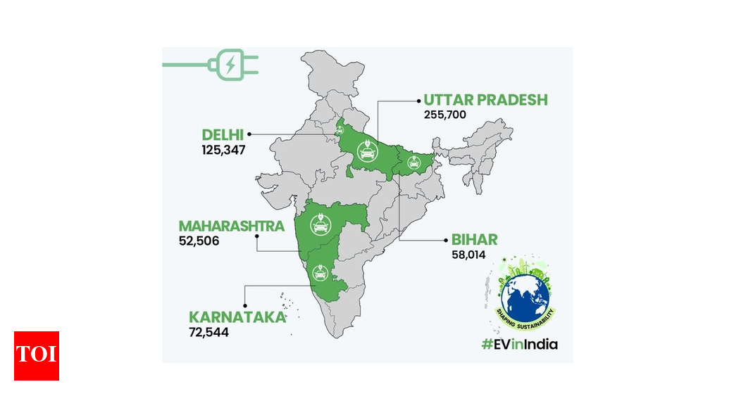 Highest electric vehicle sales in India These five states top the list