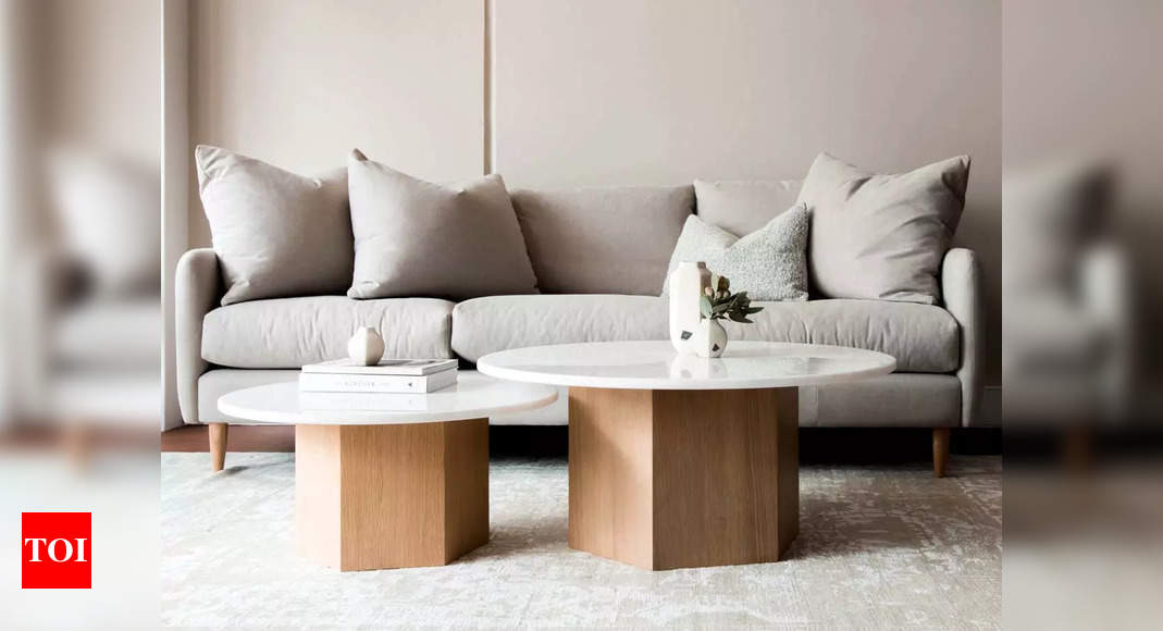 Centre table: Aesthetic options that will enhance your living room decor | Most Searched Products