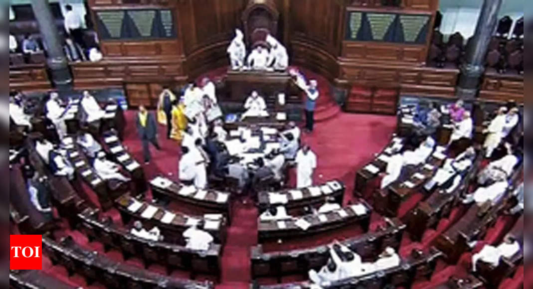Rajya Sabha fails to equal record of witnessing 13 full sittings without forced disruptions | India News – Times of India