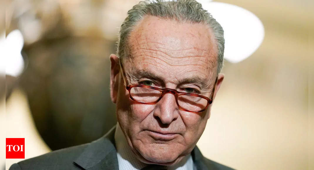 US Senate must quickly pass bill removing normal trade status for Russia: Schumer – Times of India