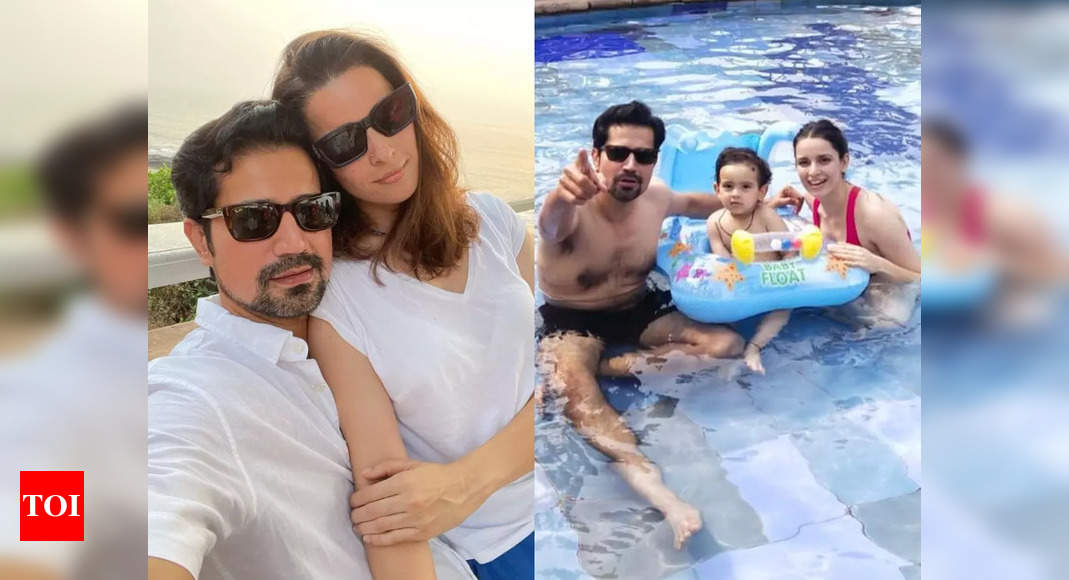 Mere Angne Mein fame Ekta Kaul holidays with hubby Sumeet Vyas and son ...