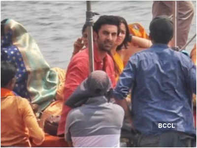 Ranbir Kapoor spotted shooting for Ayan Mukerji's 'Brahmastra' in Varanasi- Pics Inside