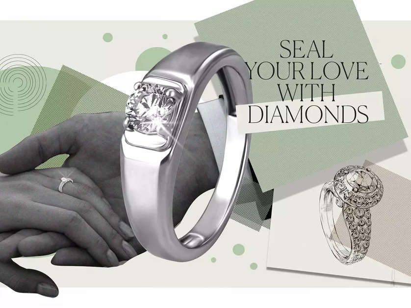 When it rings true, seal your love with Tanishq’s natural diamond engagement rings