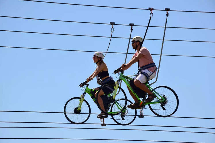 Go cycling at Gulaba, India's highest sky cycling track