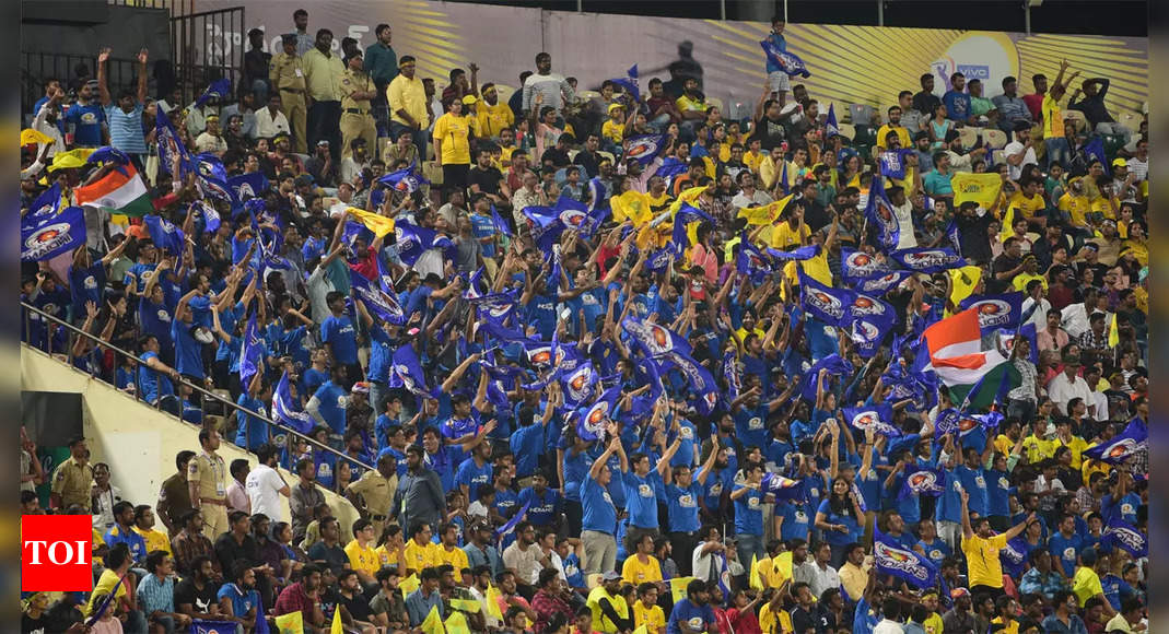 आईपीएल 2022: स्टेडियमों के अंदर 25% भीड़ की अनुमति |  क्रिकेट समाचार – टाइम्स ऑफ इंडिया