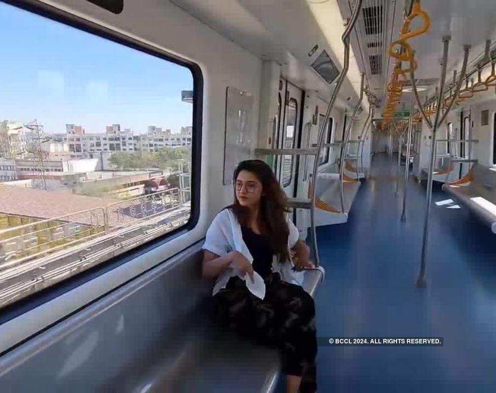 
We went on a ride with Gautami Deshpande in the Pune Metro
