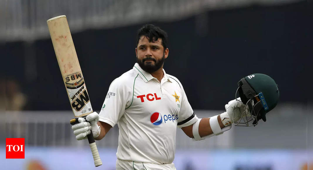 Pakistan vs Australia: Pakistan’s Azhar Ali reaches 7,000-runs milestone in Test cricket | Cricket News – Times of India