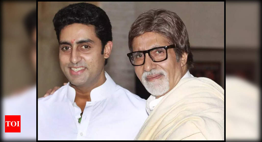 Amitabh Bachchan is mighty impressed by Abhishek Bachchan’s ‘Dasvi’ trailer; Says, ‘You are my pride, Bhaiyu’ – Times of India