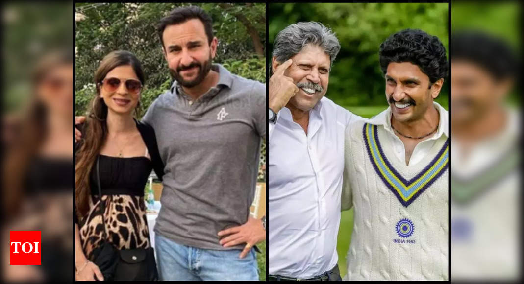 Saif Ali Khan’s sister Saba Ali Khan shares an appreciation post for Ranveer Singh and team ’83; Says, ‘This reminded me of Abba’ – Times of India