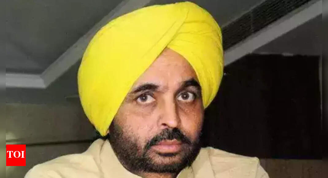Punjab CM Bhagwant Mann launches anticorruption helpline number Chandigarh News Times of India