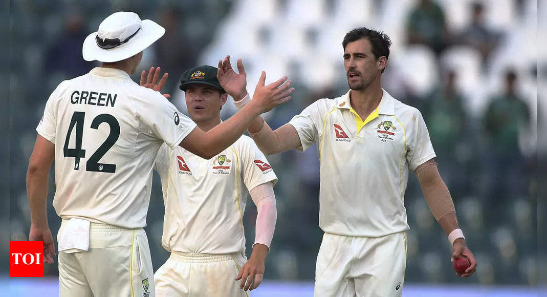 Pakistan vs Australia: Reverse swing key to Australia’s victory hopes, says Starc | Cricket News – Times of India