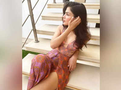 Rhea Chakraborty has seen enjoying the soothing climate in her recent photo
