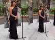 
'Desi Girl' Priyanka Chopra attends pre-Oscar event in a black saree; gets emotional talking about her Hollywood journey

