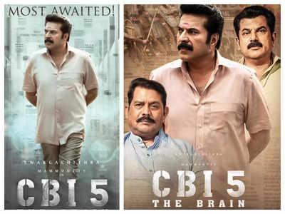You cannot miss the latest poster of Mammootty’s ‘CBI 5: The Brain’