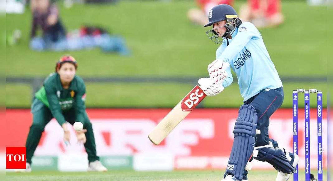 ICC Women’s World Cup, England vs Pakistan: Bowlers, Danni Wyatt power England to nine-wicket win over Pakistan | Cricket News – Times of India
