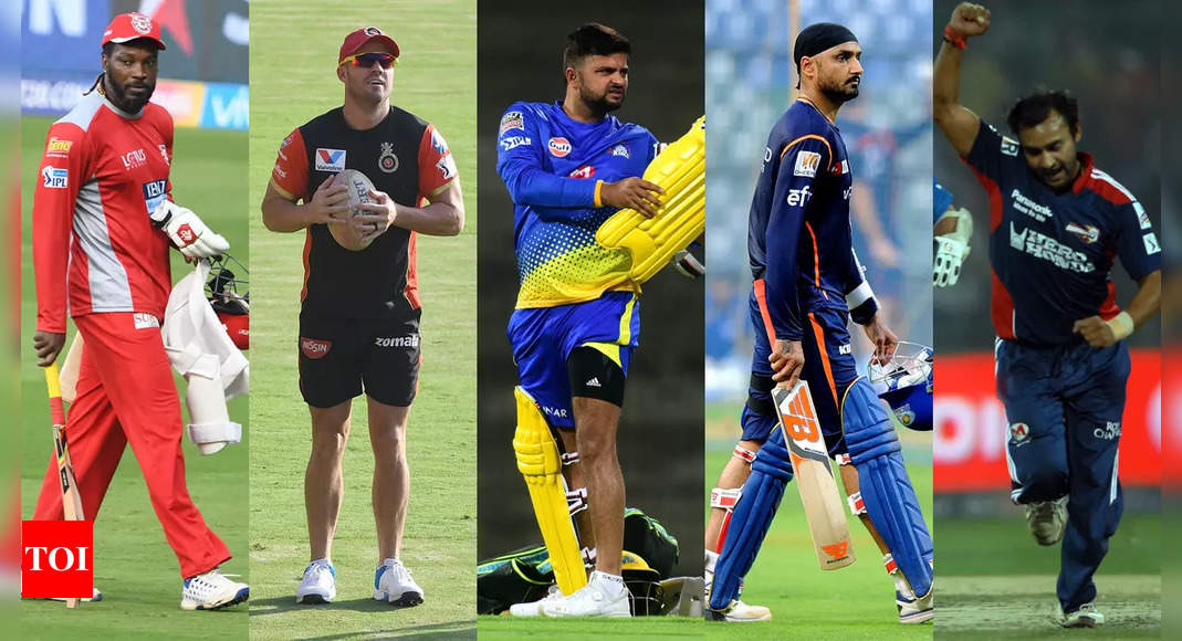 IPL 2022: Five IPL veterans who will be missing this time | Cricket News – Times of India