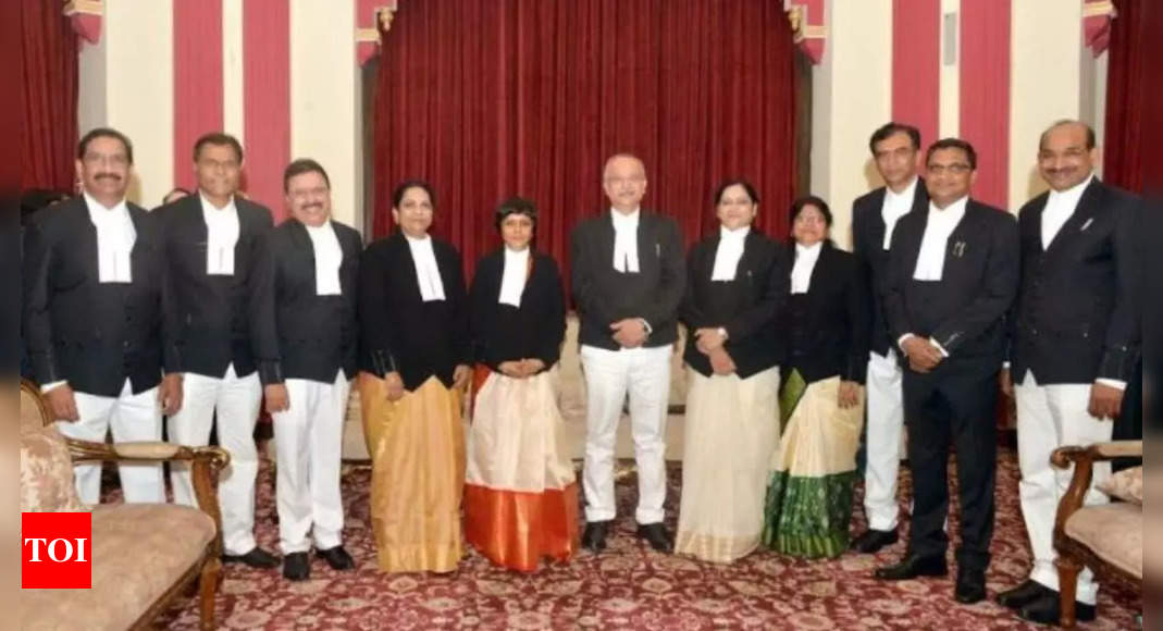 Ten New Judges Take Oath In Telangana High Court | Hyderabad News ...