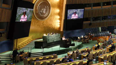 UN General Assembly adopts Ukraine aid resolution, criticizes Russia