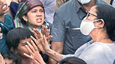 Bengal CM Mamata Banerjee visits Birbhum village, gets TMC neta arrested