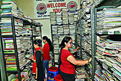 Ngo Sets Up Free School Book Bank | Ludhiana News - Times Of India