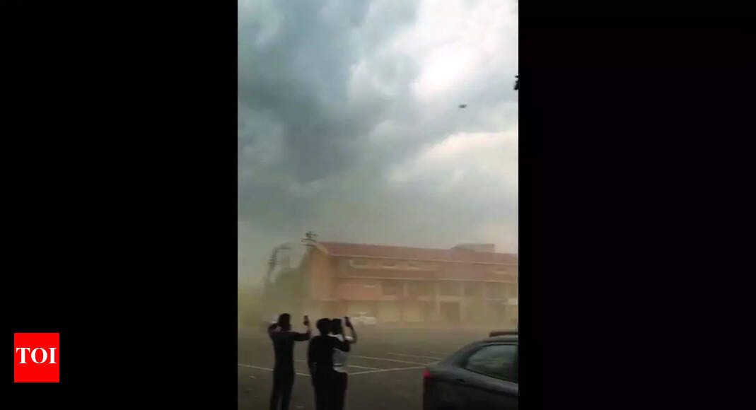 Mapusa: Goa: Mapusa, Taleigao witness dust storms | Goa News - Times of