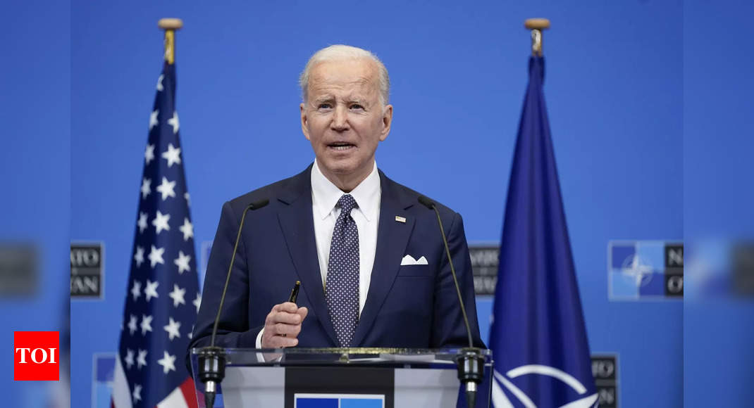 Biden pledges new Ukraine aid, warns Russia on chemical weapons – Times of India