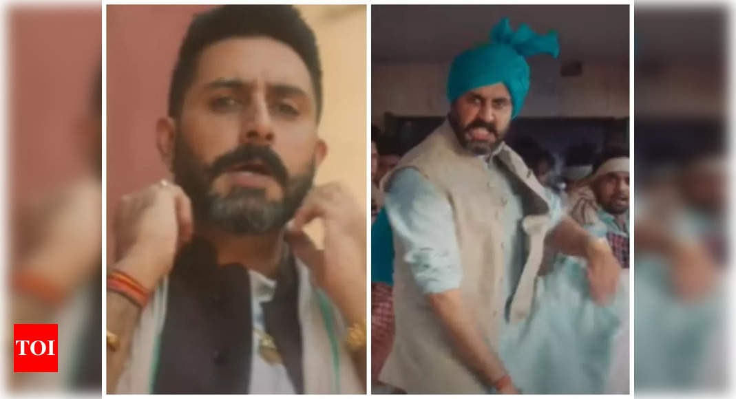 ‘Dasvi’ new song ‘Macha Macha’: Abhishek Bachchan shows off his royal swag in this peppy number – Times of India
