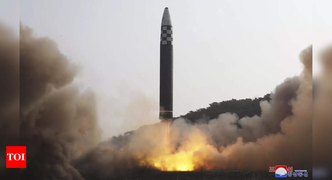 North Korea tests new intercontinental missile for ‘long’ confrontation with US – Times of India