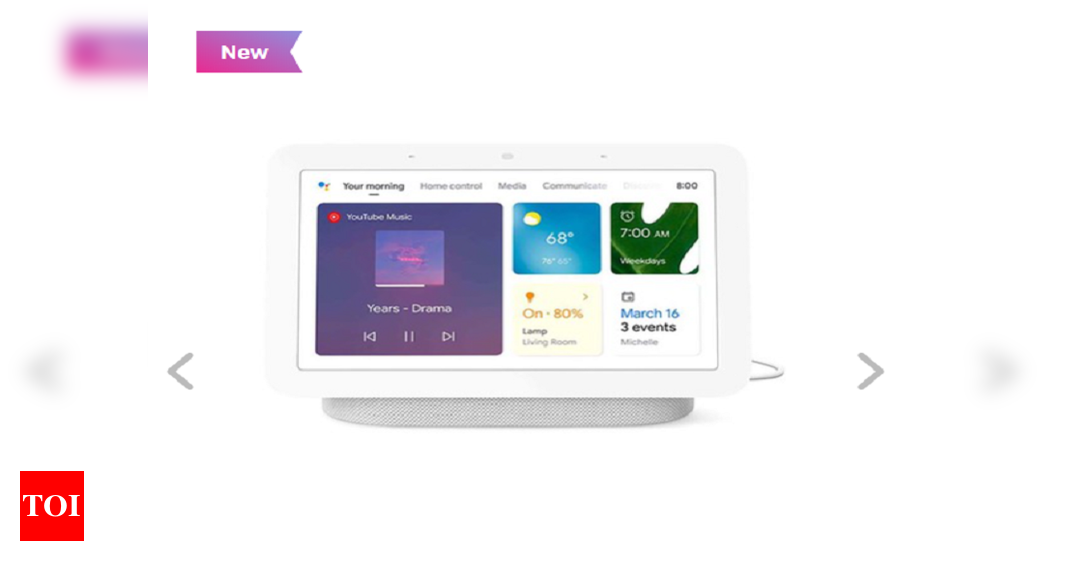 Nest: a tela inteligente Nest do Google pode apresentar um design removível semelhante a um pill