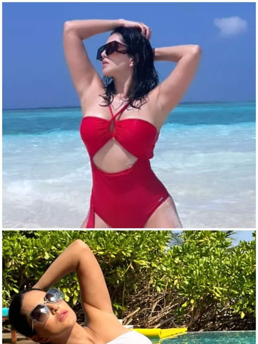 Sunny Leone’s exotic beach vacay pictures will make you green with envy