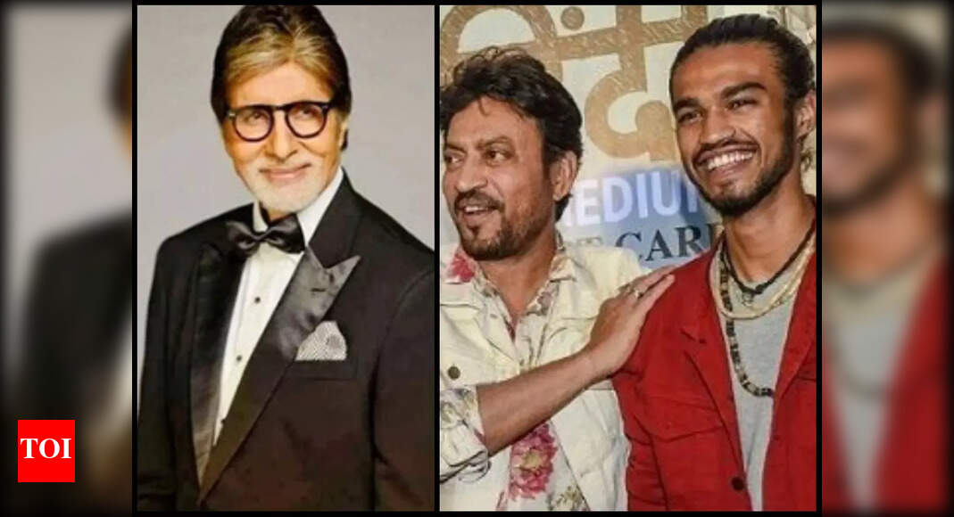 Amitabh Bachchan sends heartfelt note to late Irrfan Khan’s son Babil Khan – Times of India