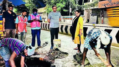 Woman councillor from Mylapore sets example