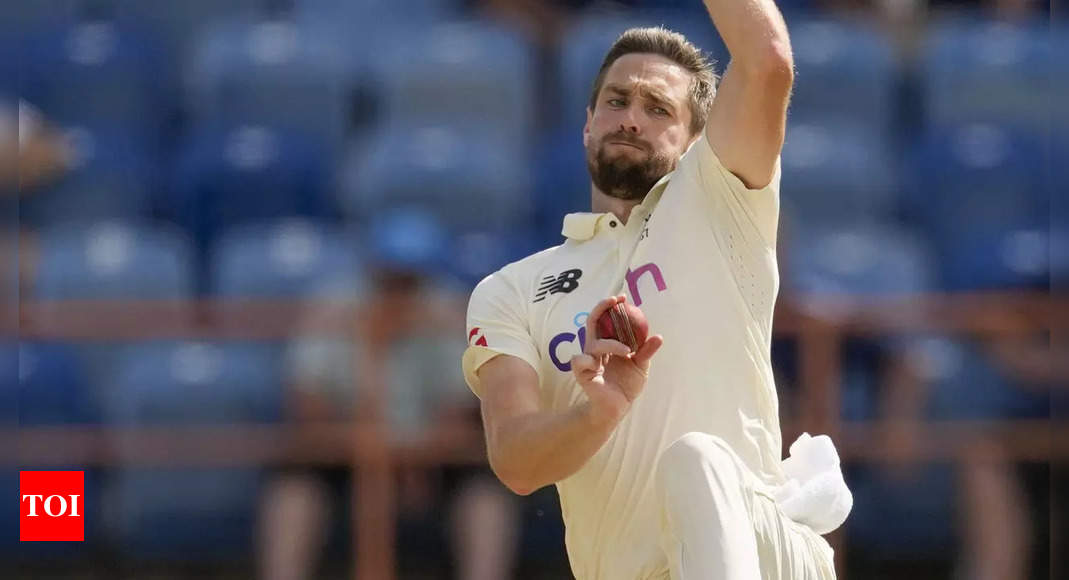 West Indies vs England: Chris Woakes answers critics with quick wickets after wasteful first spell | Cricket News – Times of India