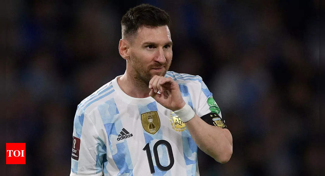 Lionel Messi scores on Argentina return in 3-0 win over Venezuela | Football News – Times of India