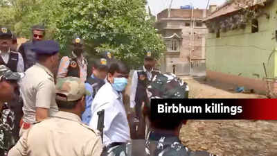 CBI takes over Birbhum killings probe from Bengal SIT, team visits Bogtui village